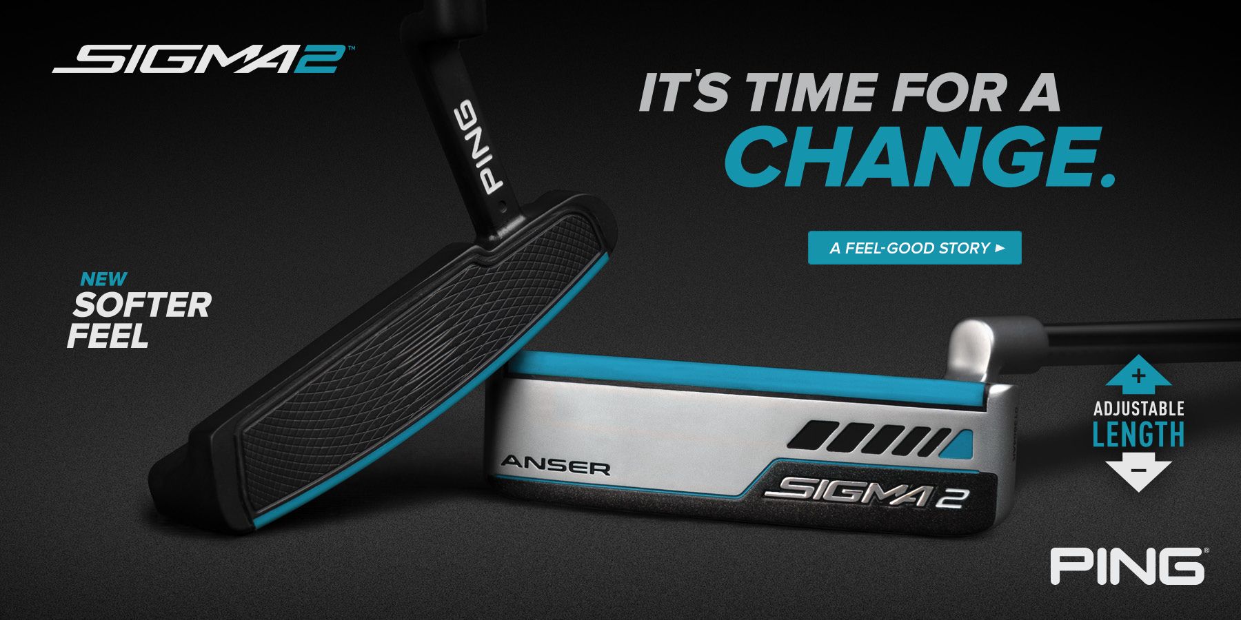 PING introduces Sigma 2 putters with dual- durometer face and