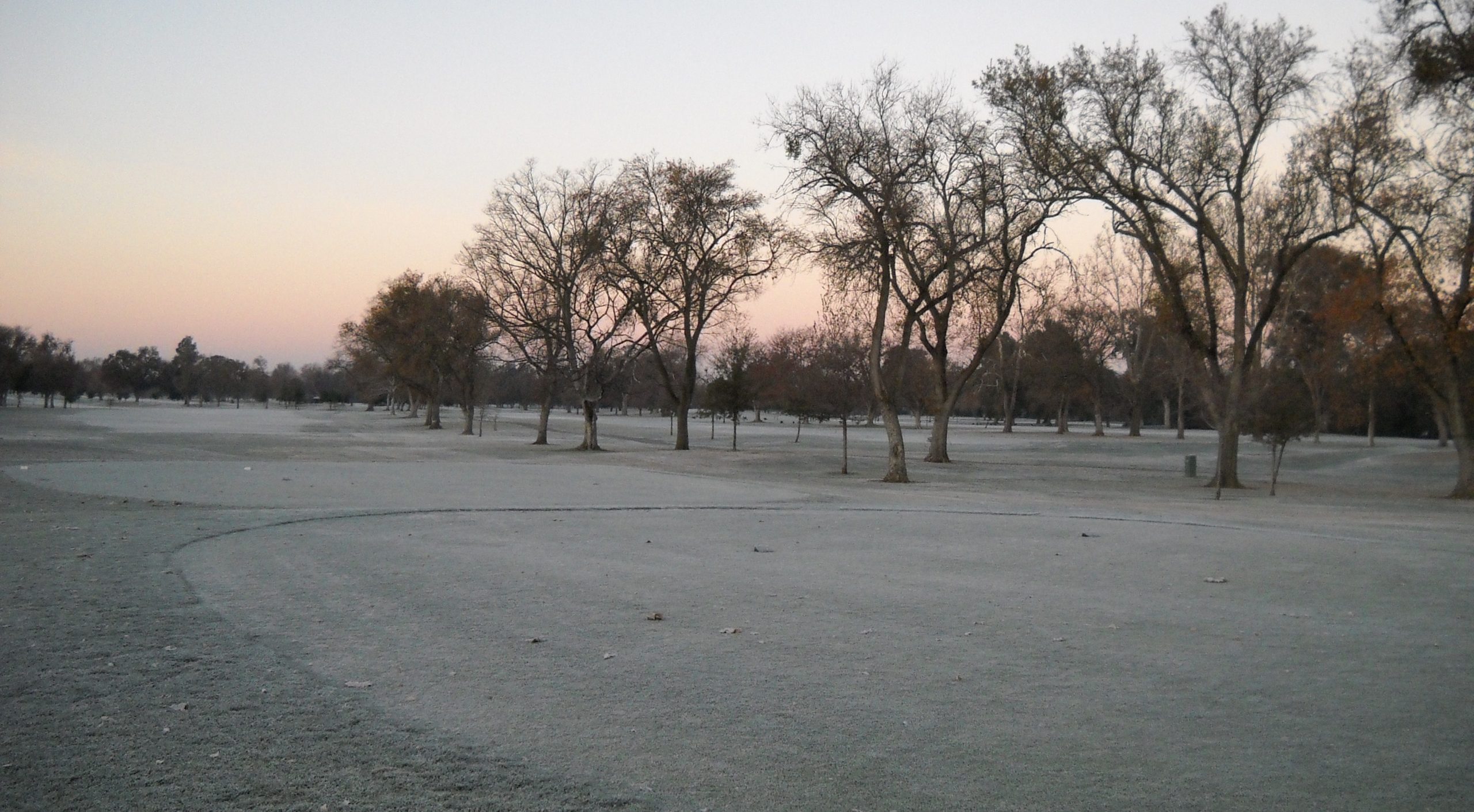 The Thing About Frost Delay On The Golf Course Haggin Oaks