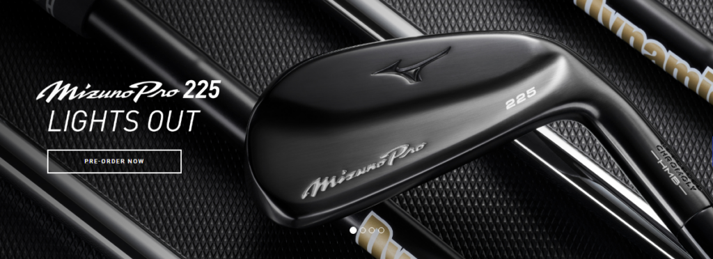 Mizuno Pro 225 Black Irons - Order