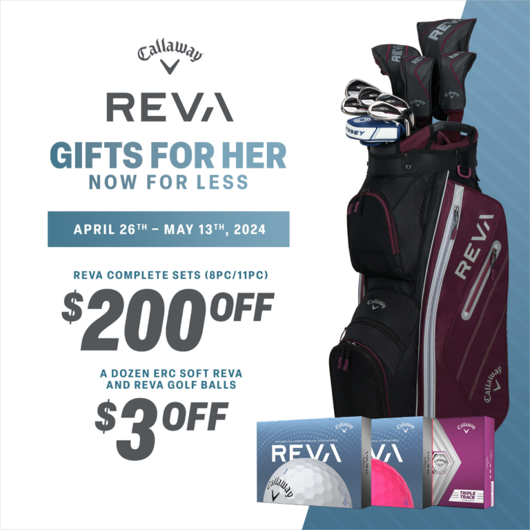 Mother's Day Gift Idea! Save on Callaway REVA Women's Clubs Sets and ...