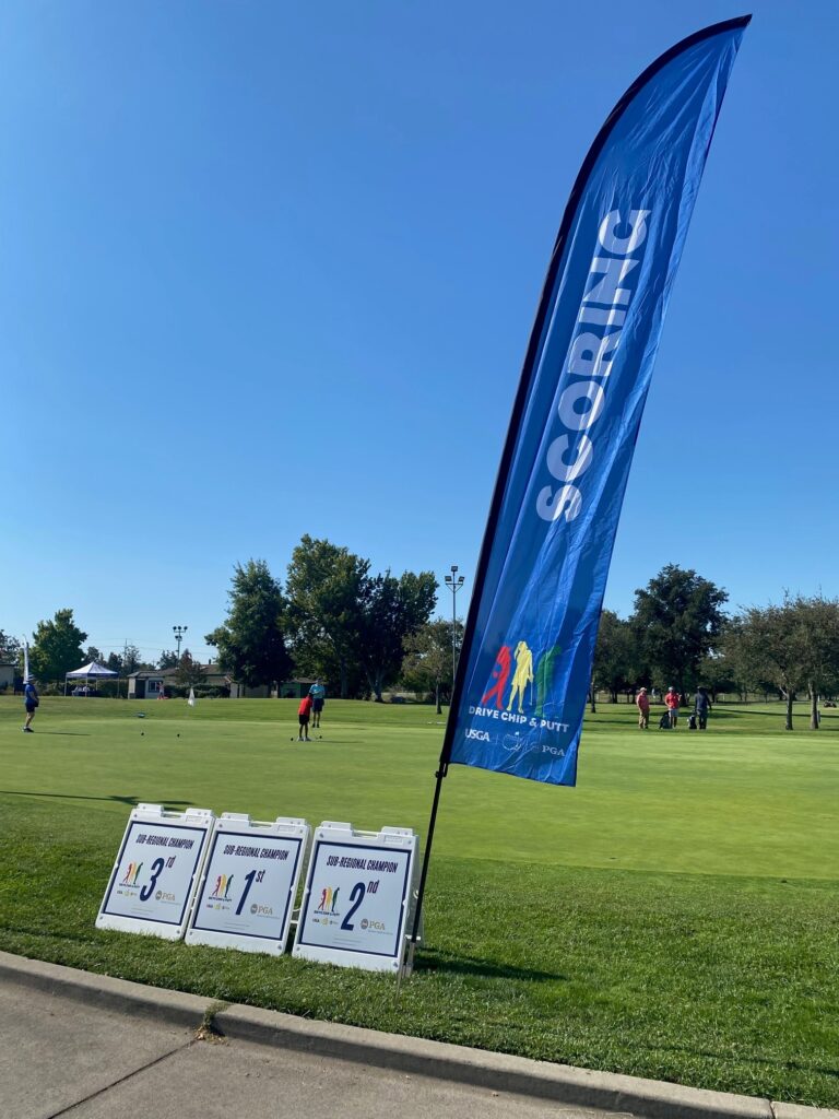 Drive, Chip & Putt at Haggin Oaks Golf Complex on August 27th, 2024.