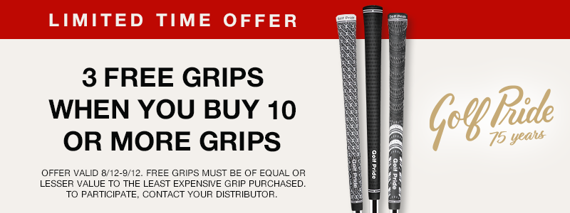 Golf Pride Grip Special Flyer
