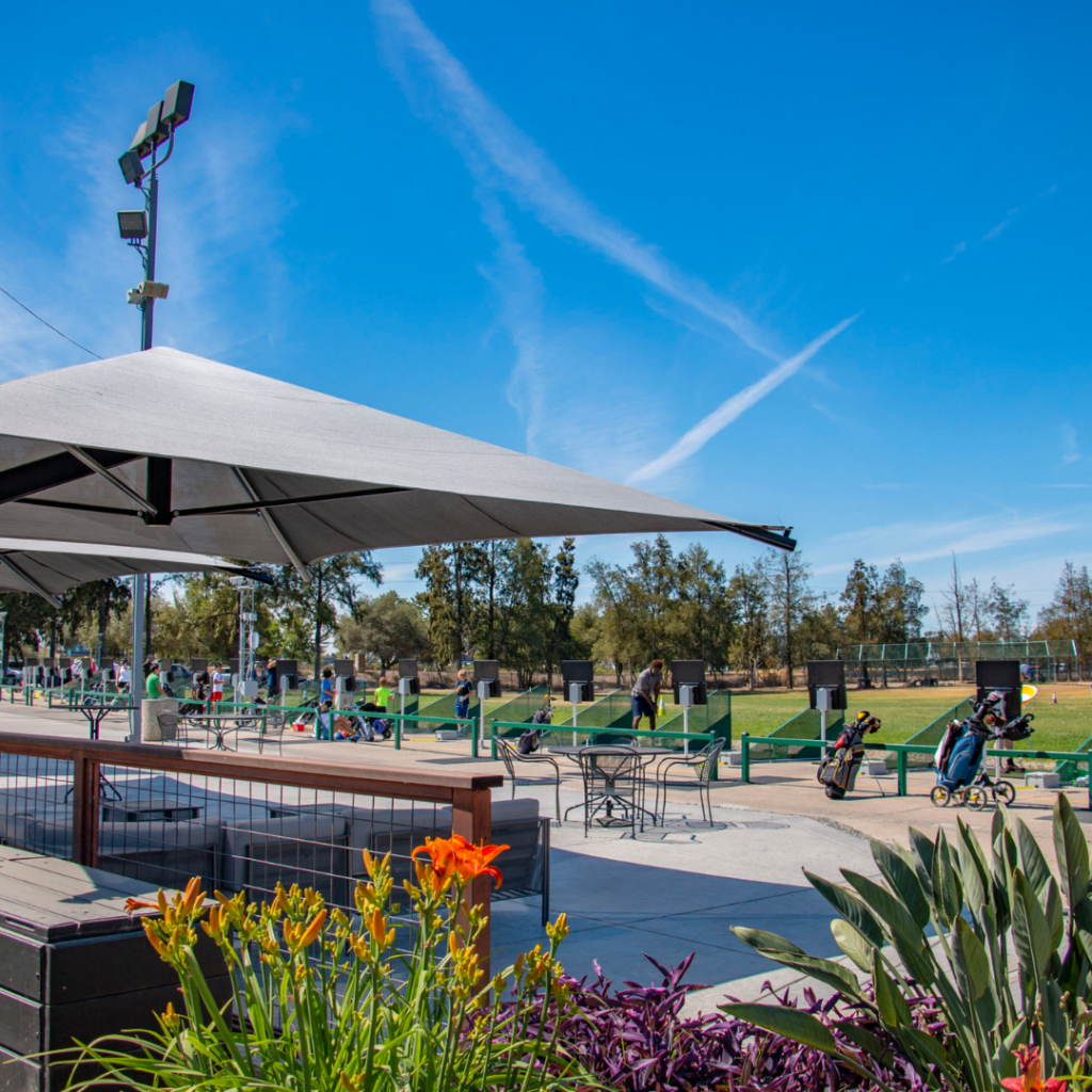 View of Toptracer Range at Haggin Oaks