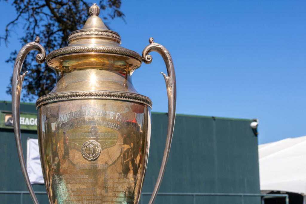 California State Fair Golf Championship trophy