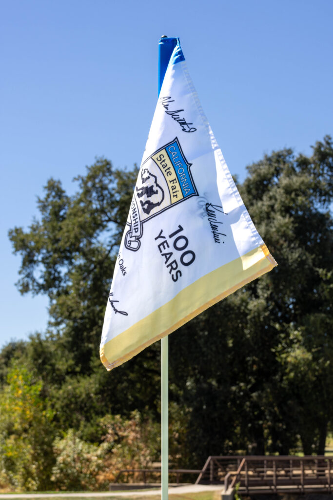 California State Fair Golf Championship  pin flag