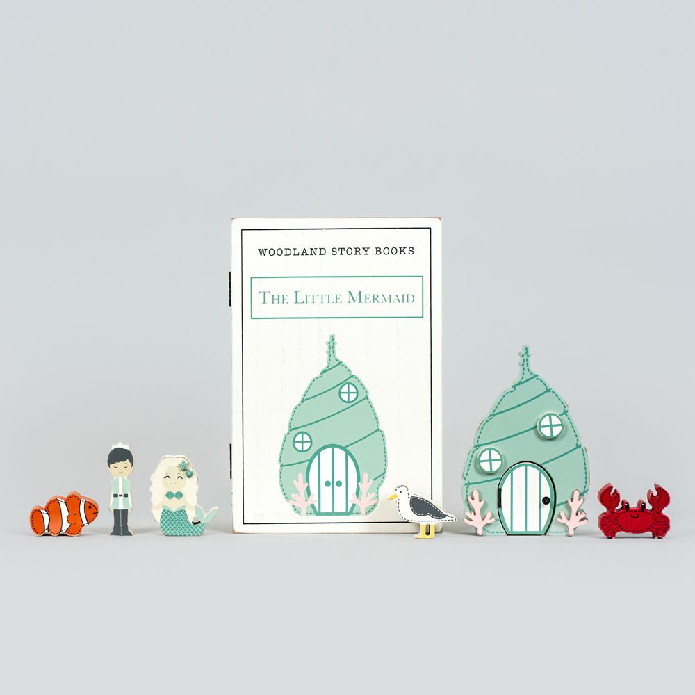 Woodland Little Mermaid Storybook