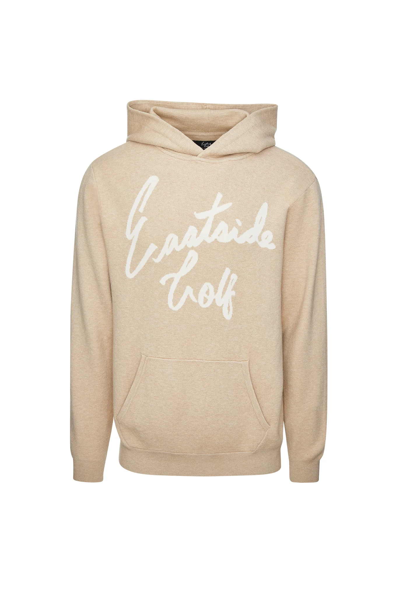 Hooded sweatshirt with Eastside Golf Script on chest