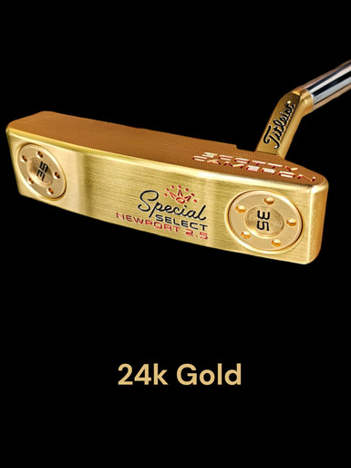 Gold putter