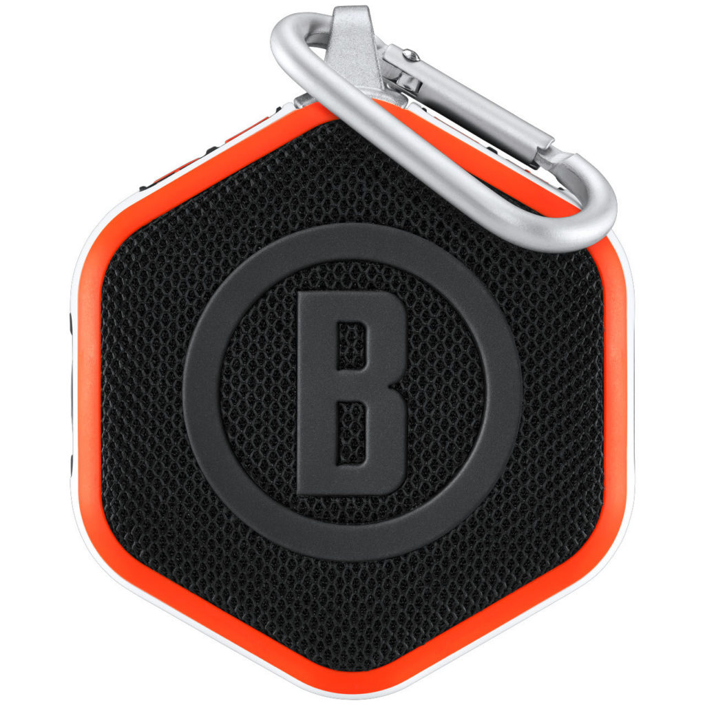 Black Grey and Orange mini speaker