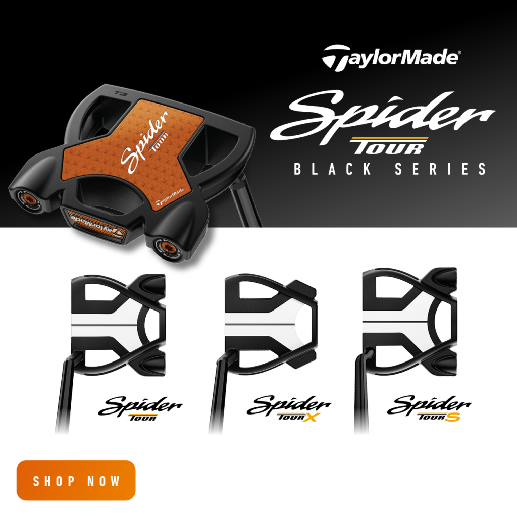 Just In! TaylorMade Golf Spider Tour Black Series Putters